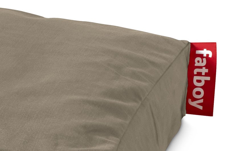 Fatboy Doggielounge Canvas Dog Bed (Small) | Sturdy & durable | Tear- and wear-resistant | Designed for indoor use | Easy to clean | Soft Canvas with Expanded Polystyrene | 60 x 80 x 15 cm - Taupe Grey - Image 3